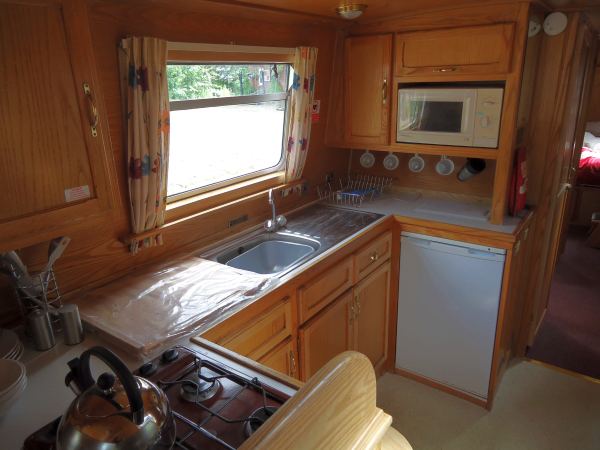 Evelyn Holiday Hire Boat interior